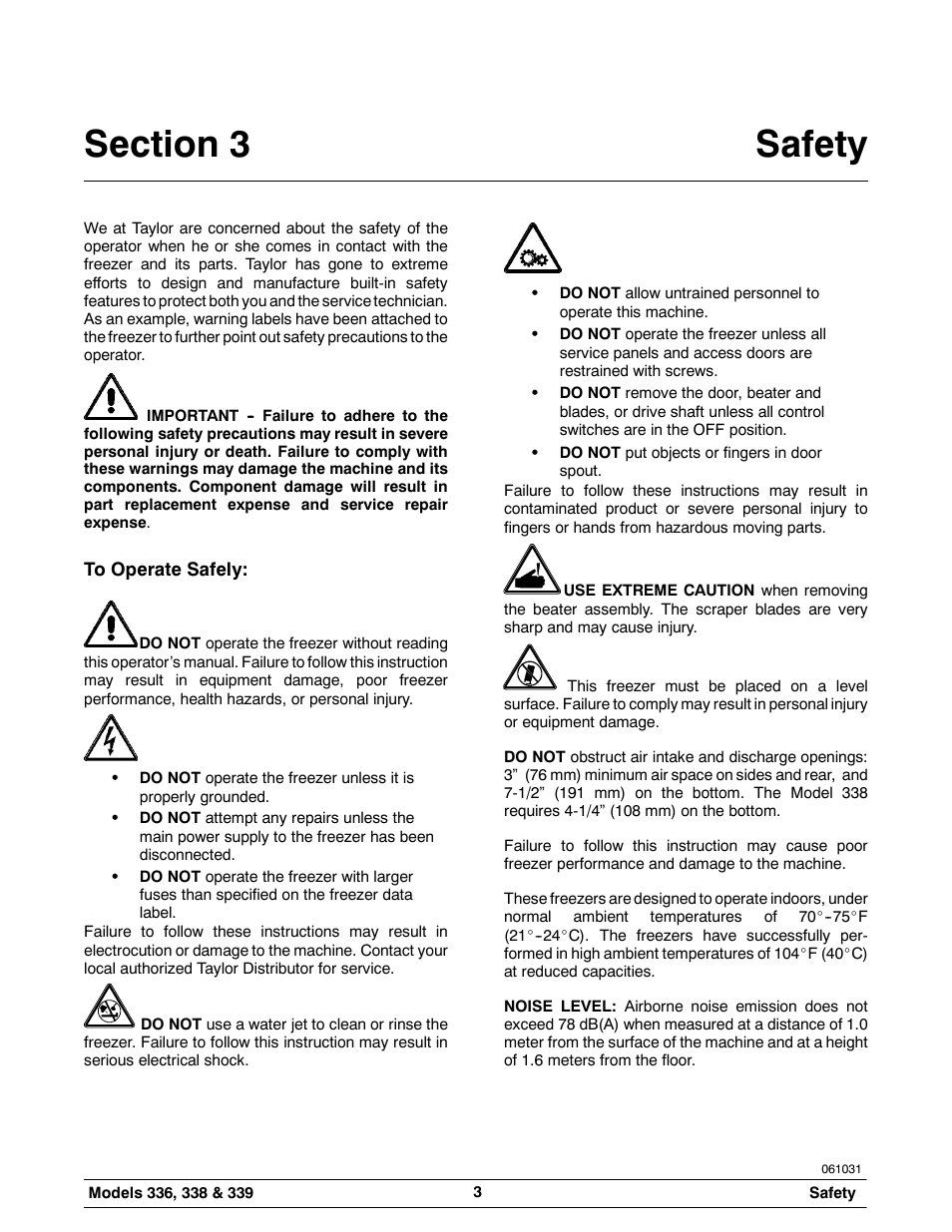 Carrier 336 User Manual | Page 7 / 49