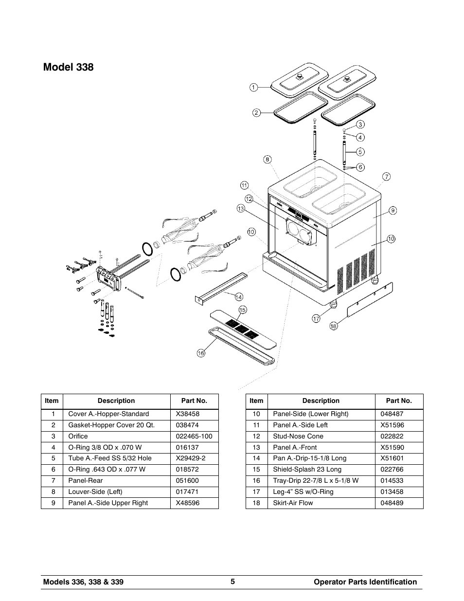 Model 338 | Carrier 336 User Manual | Page 9 / 49