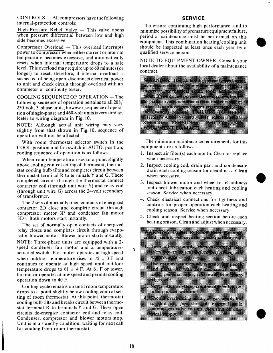 Service | Carrier 48KHA User Manual | Page 18 / 24