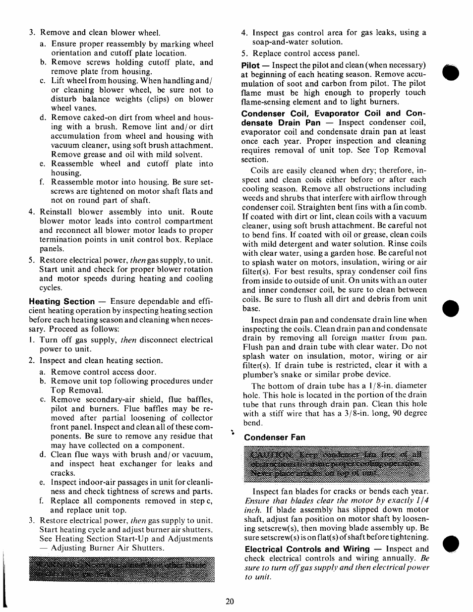 Condenser fan | Carrier 48KHA User Manual | Page 20 / 24