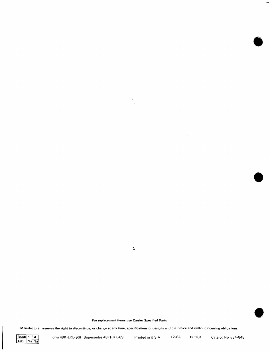 Carrier 48KHA User Manual | Page 24 / 24