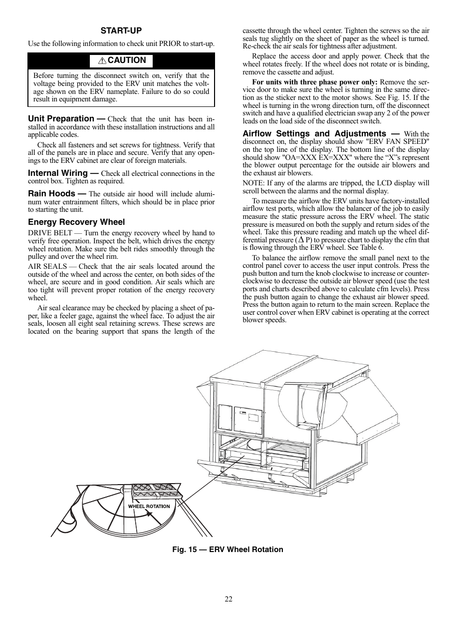 Carrier 62E User Manual | Page 22 / 40