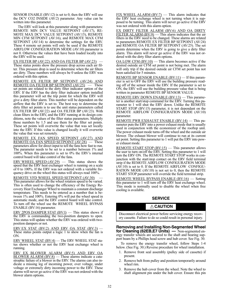 Carrier 62E User Manual | Page 32 / 40