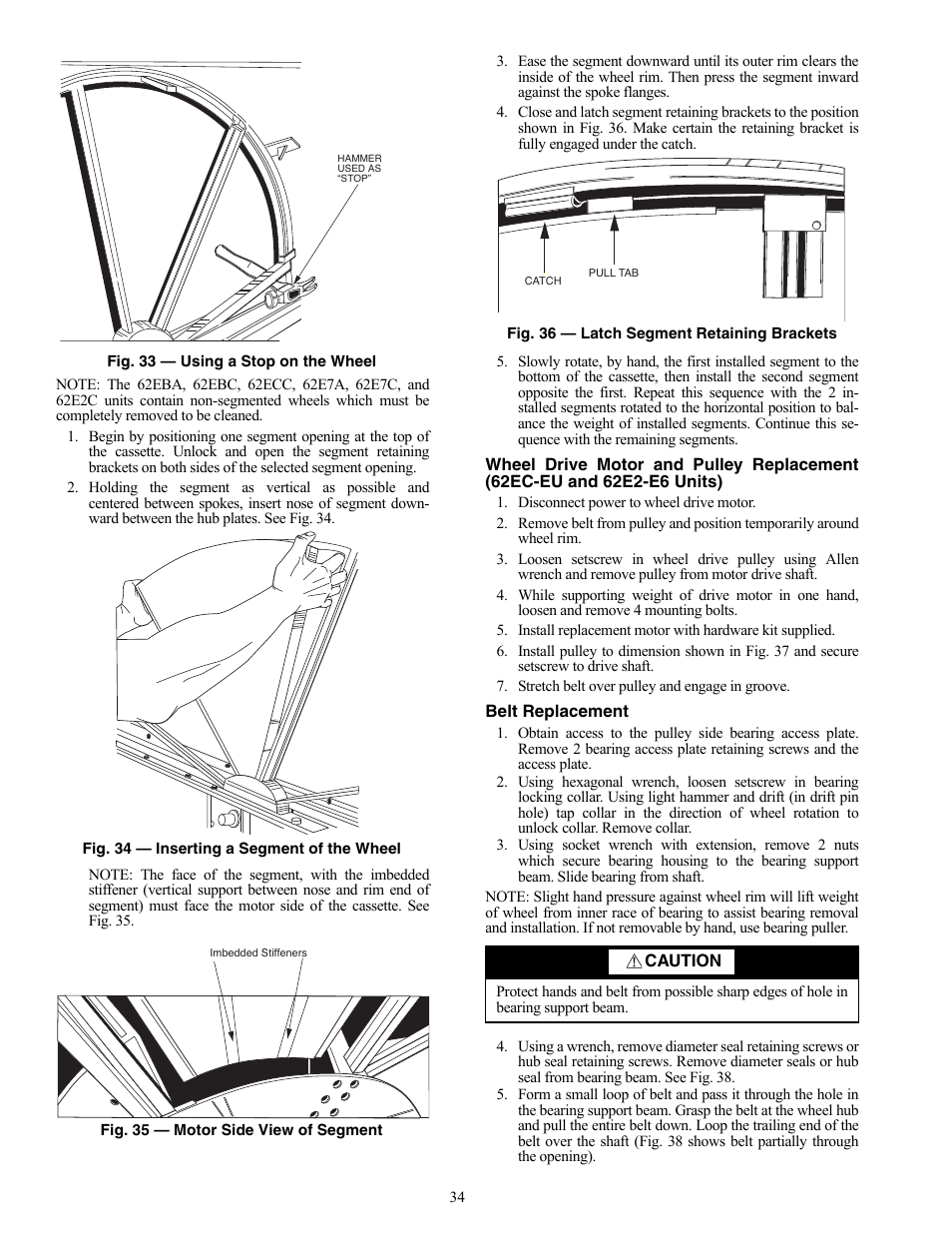Carrier 62E User Manual | Page 34 / 40