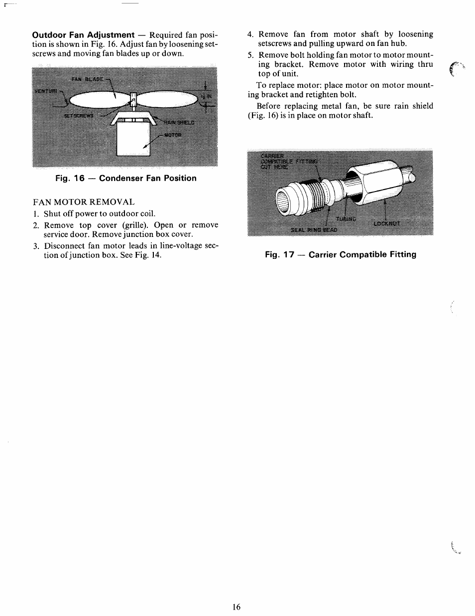 Carrier WEATHERMASTER III 38HQ User Manual | Page 16 / 19