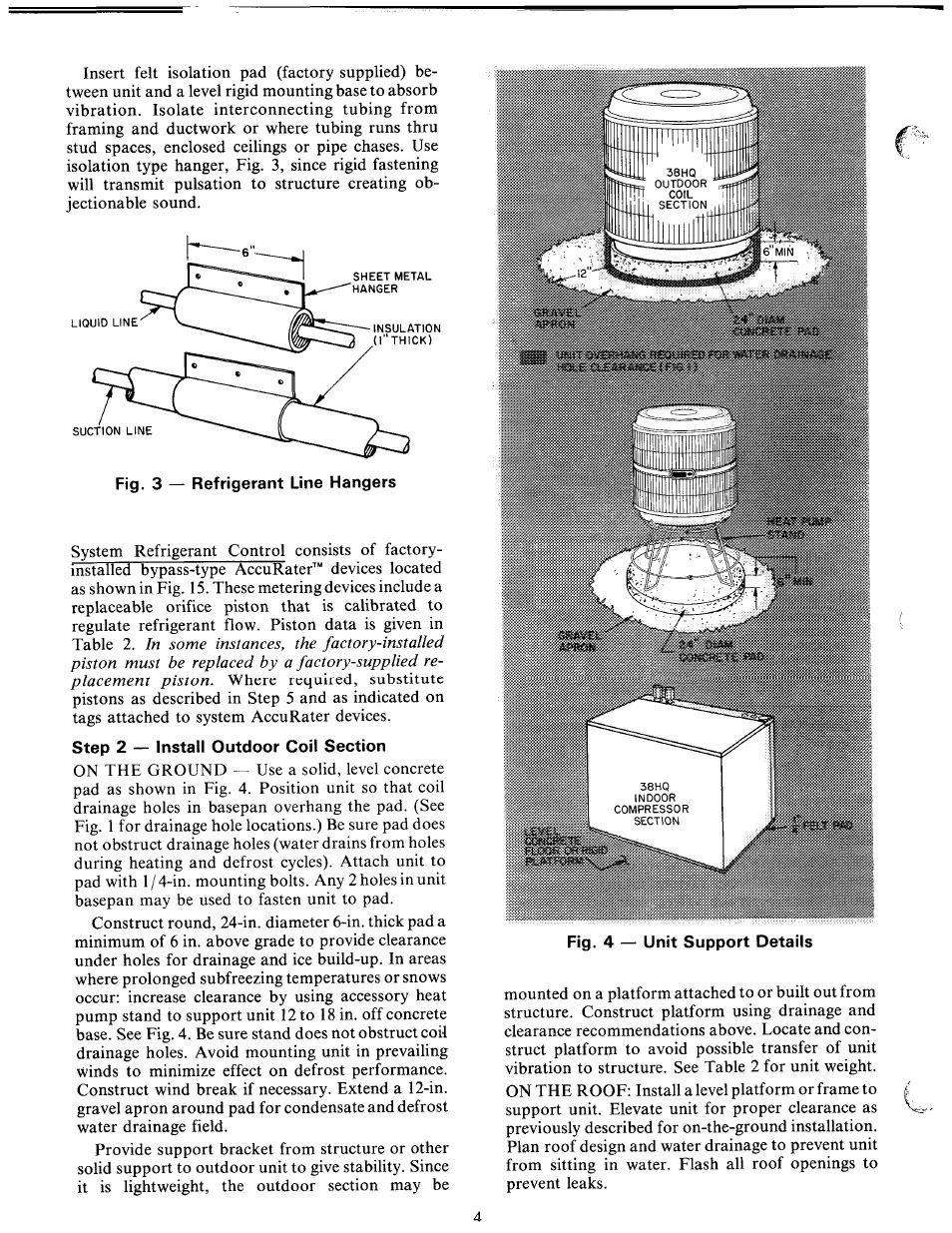Carrier WEATHERMASTER III 38HQ User Manual | Page 4 / 19