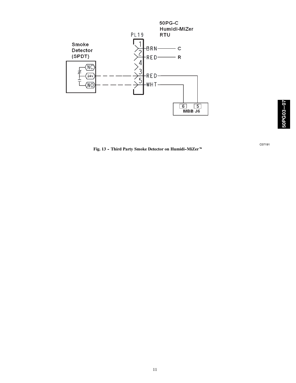 Carrier 50PG03-07 User Manual | Page 11 / 22