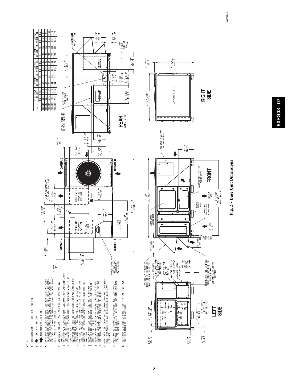 Carrier 50PG03-07 User Manual | Page 3 / 22