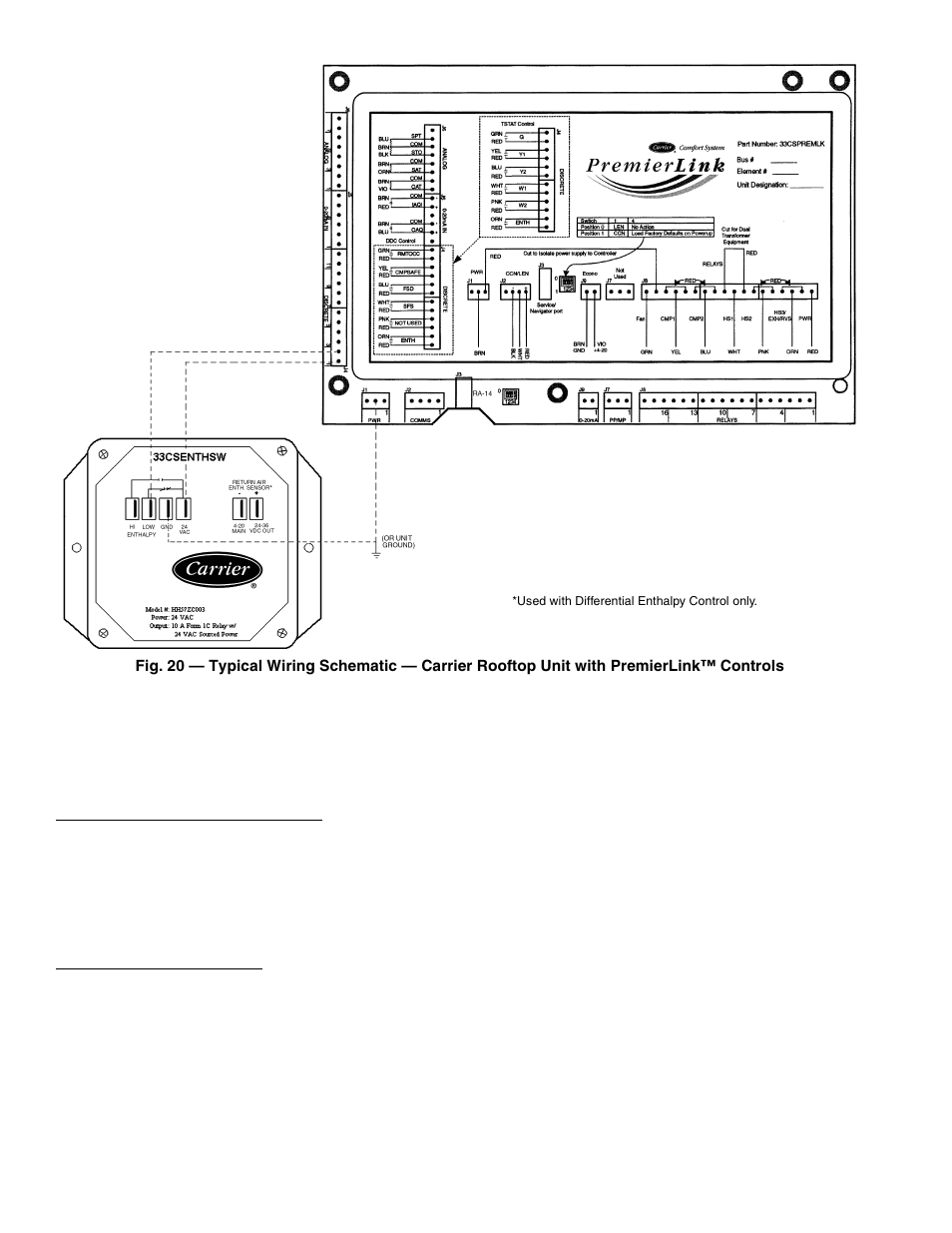 Carrier PREMIERLINK 33CSPREMLK User Manual | Page 20 / 44