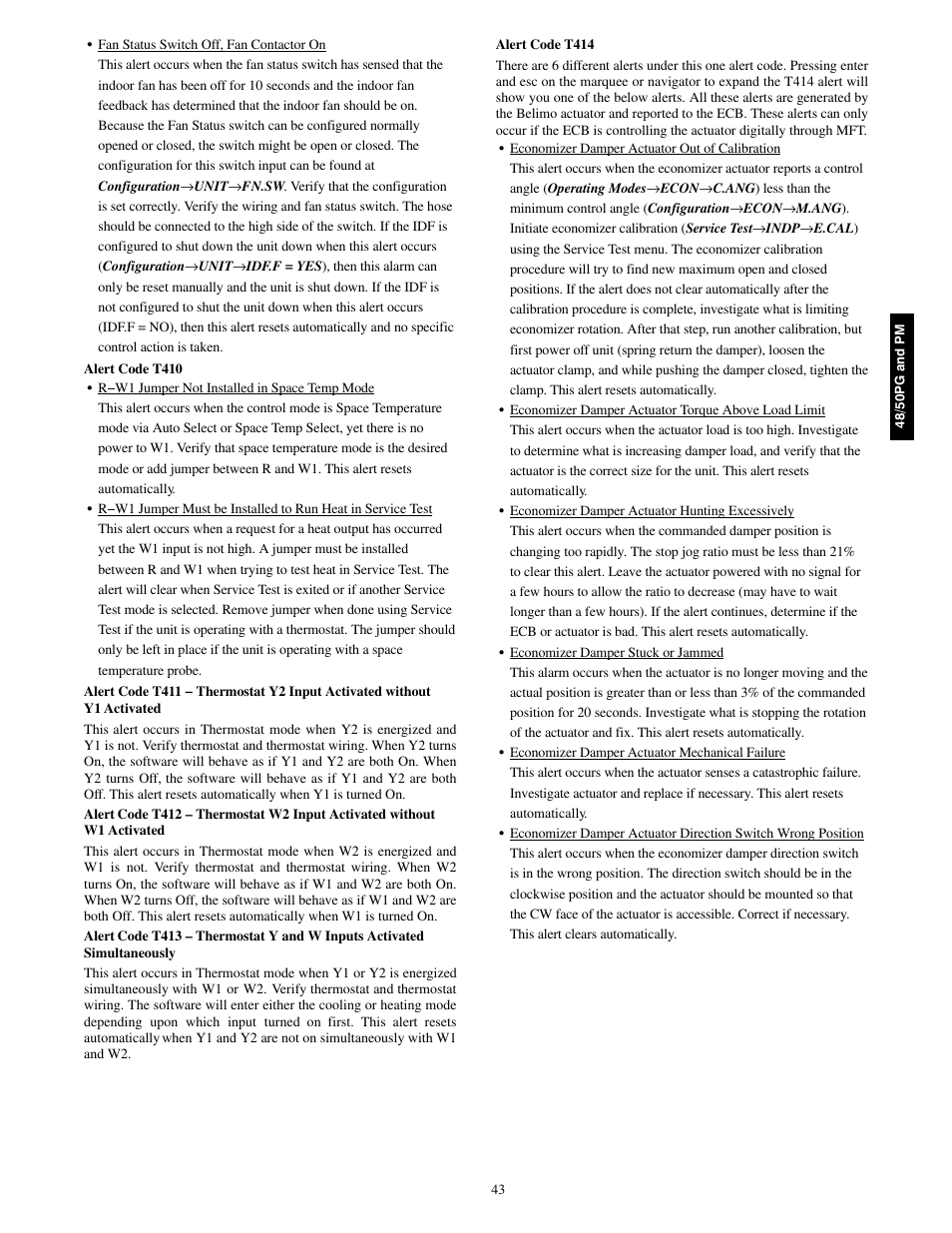 Carrier 48/50PM C16-28 User Manual | Page 43 / 188
