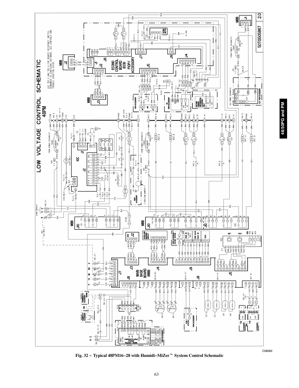 Carrier 48/50PM C16-28 User Manual | Page 63 / 188