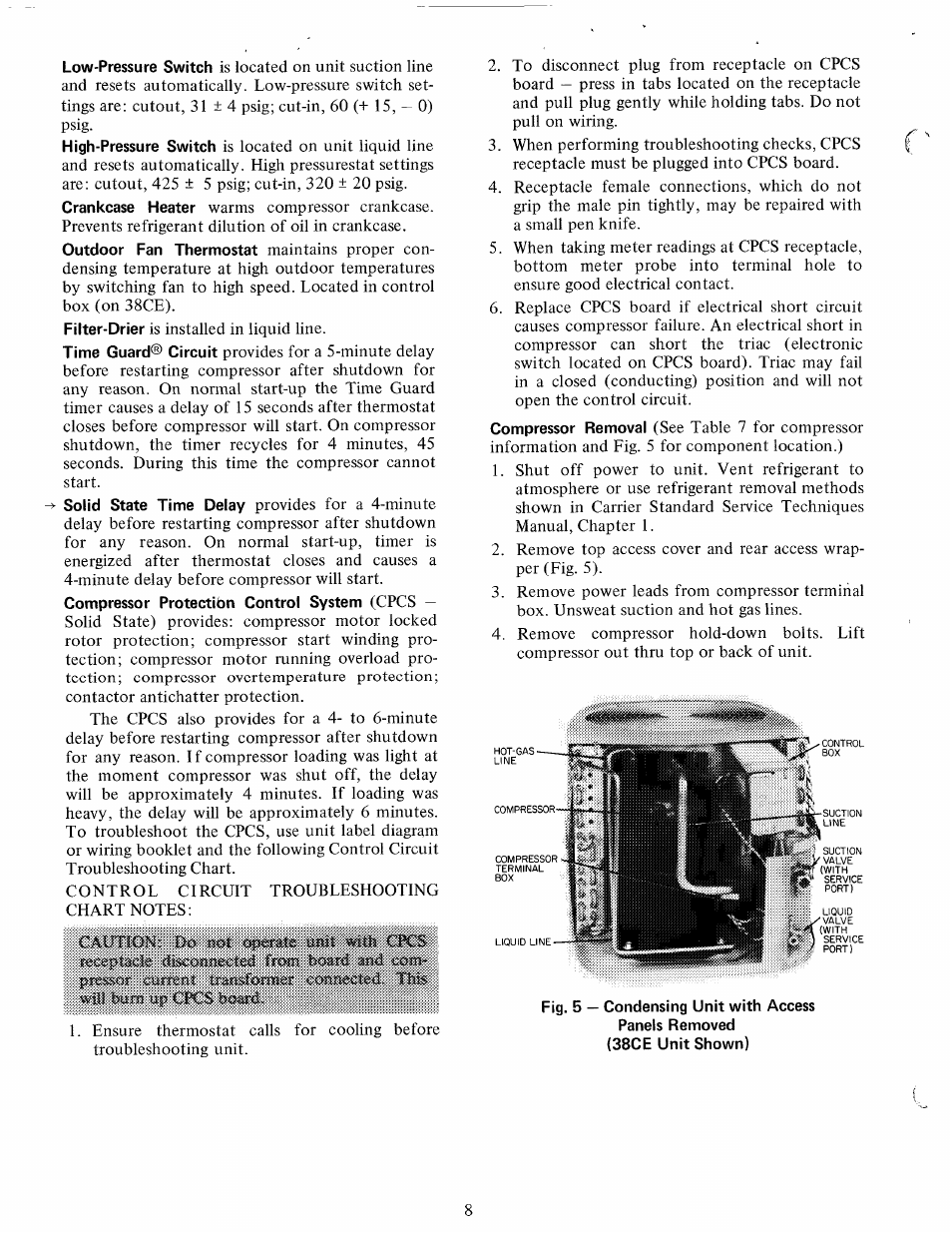 Carrier 38GS User Manual | Page 8 / 16