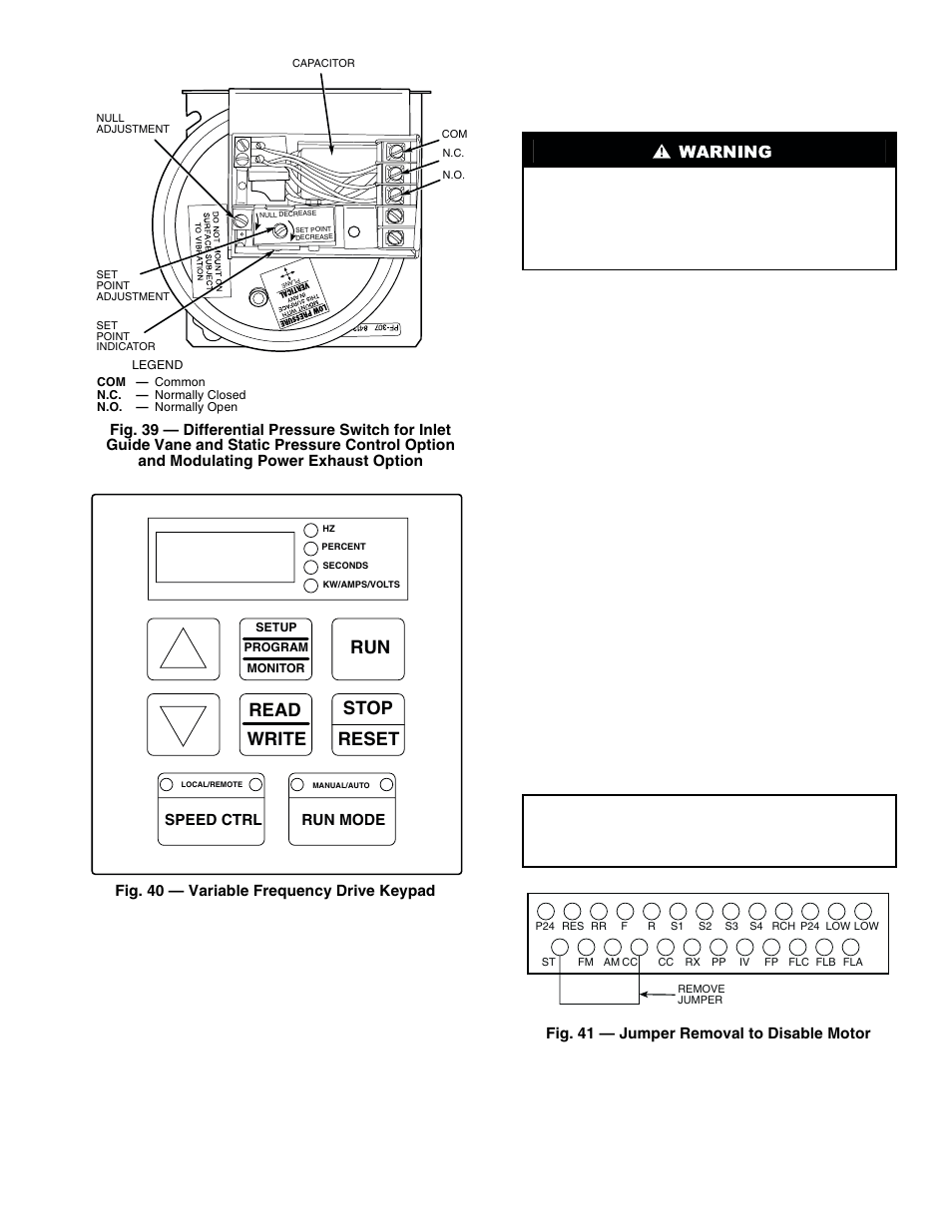 Stop reset read write run | Carrier PC 111 User Manual | Page 29 / 64