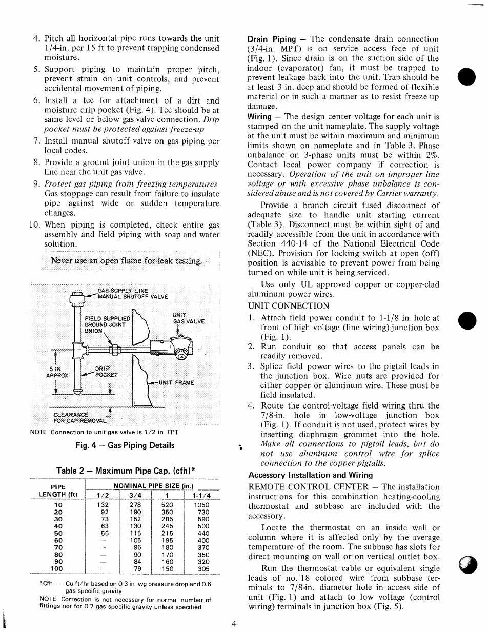 Carrier 48EL User Manual | Page 4 / 11