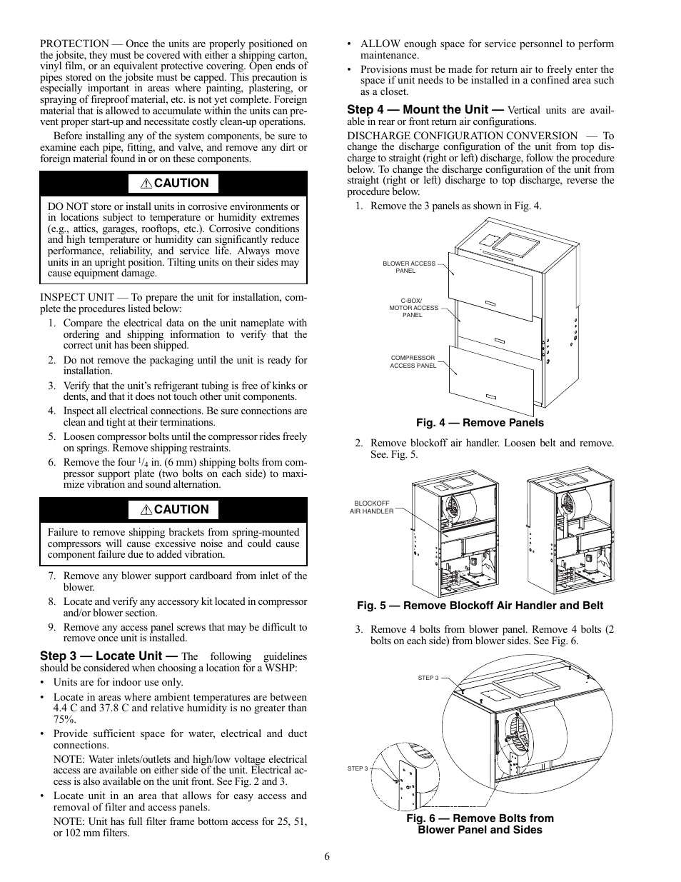 Carrier AQUAZONE 50VQP084-300 User Manual | Page 6 / 48