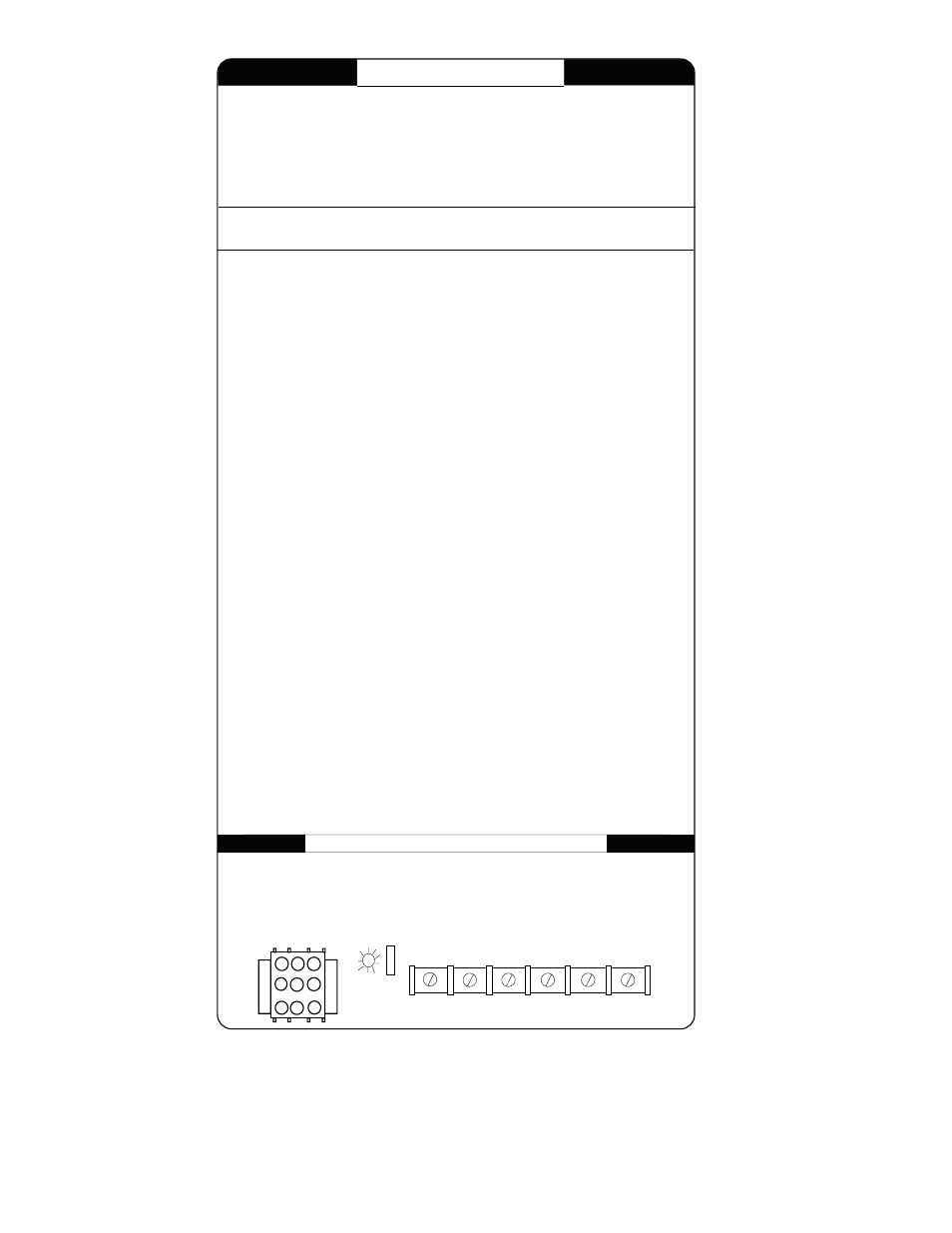 Service, Led code, Status | Component test | Carrier 58MSA User Manual | Page 12 / 16