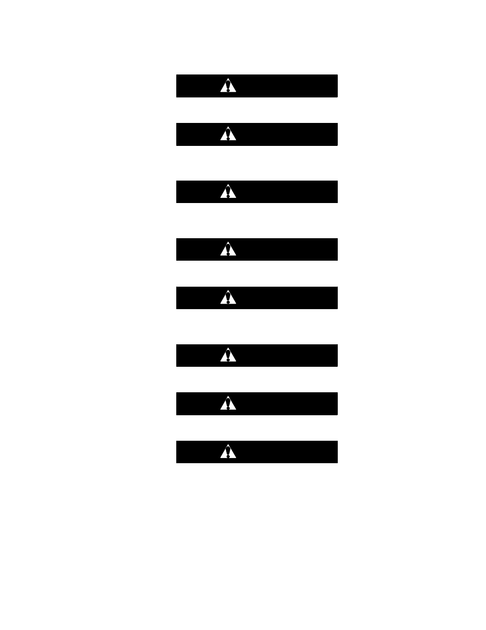 Warning, Caution | Carrier V2203-DI (26--00128) User Manual | Page 7 / 73