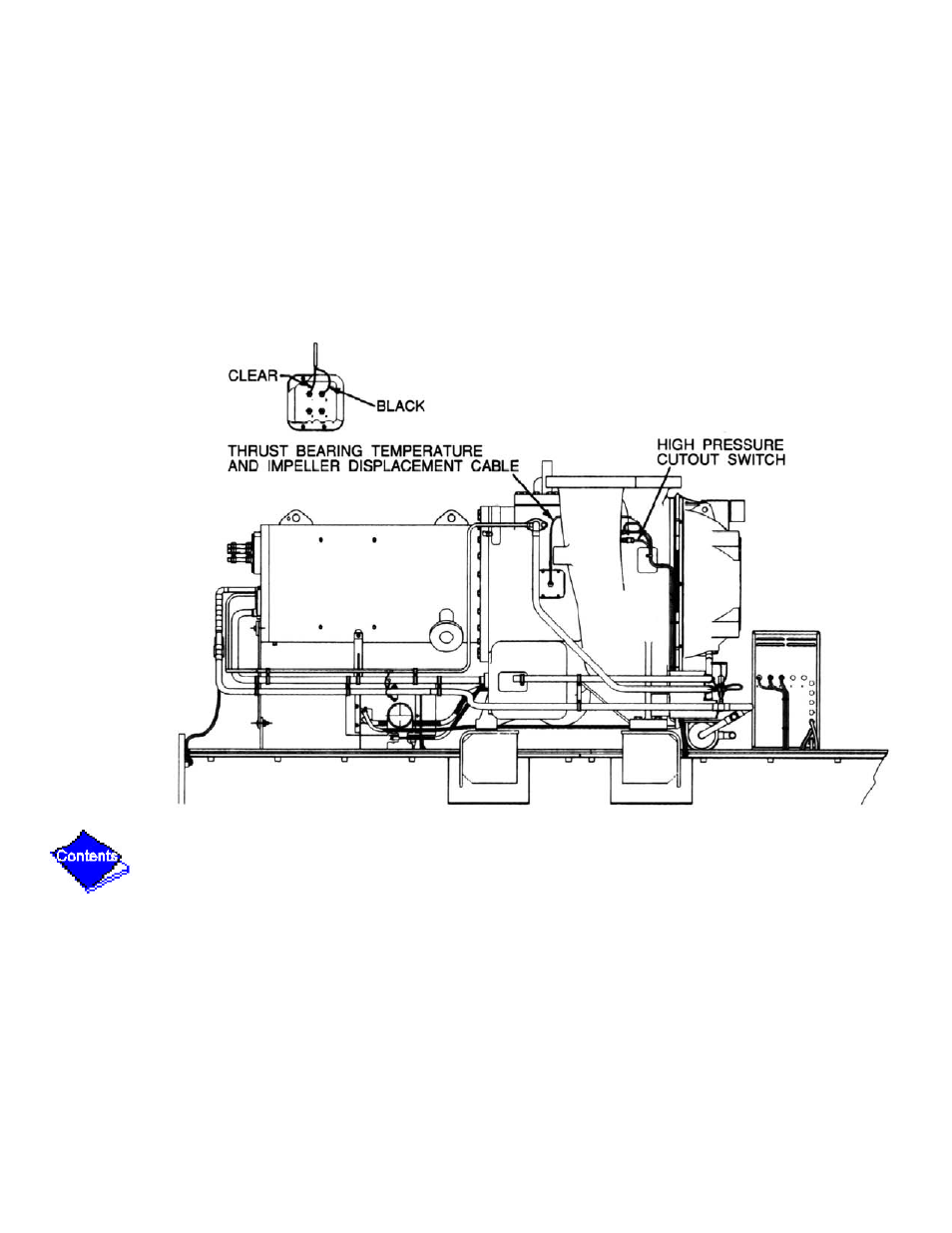 Figure 8 — 19ex controls and sensor locations, Figure 8 | Carrier 17/19EX User Manual | Page 357 / 437
