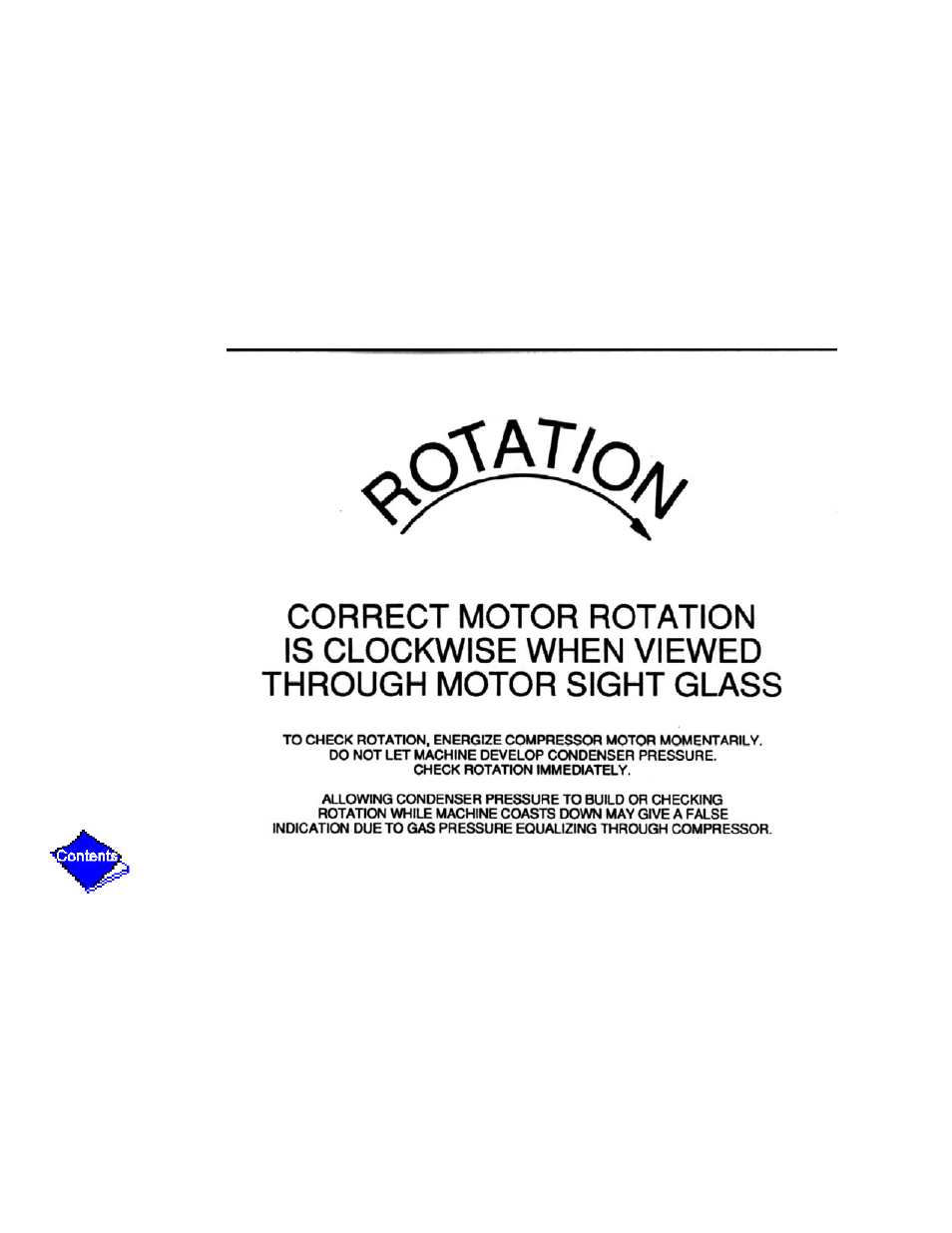 Figure 30 — correct motor rotation | Carrier 17/19EX User Manual | Page 383 / 437