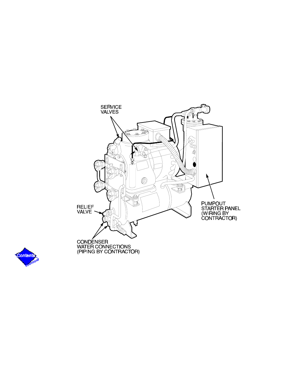 Figure 34 — optional pumpout compressor, Figure 34 | Carrier 17/19EX User Manual | Page 388 / 437