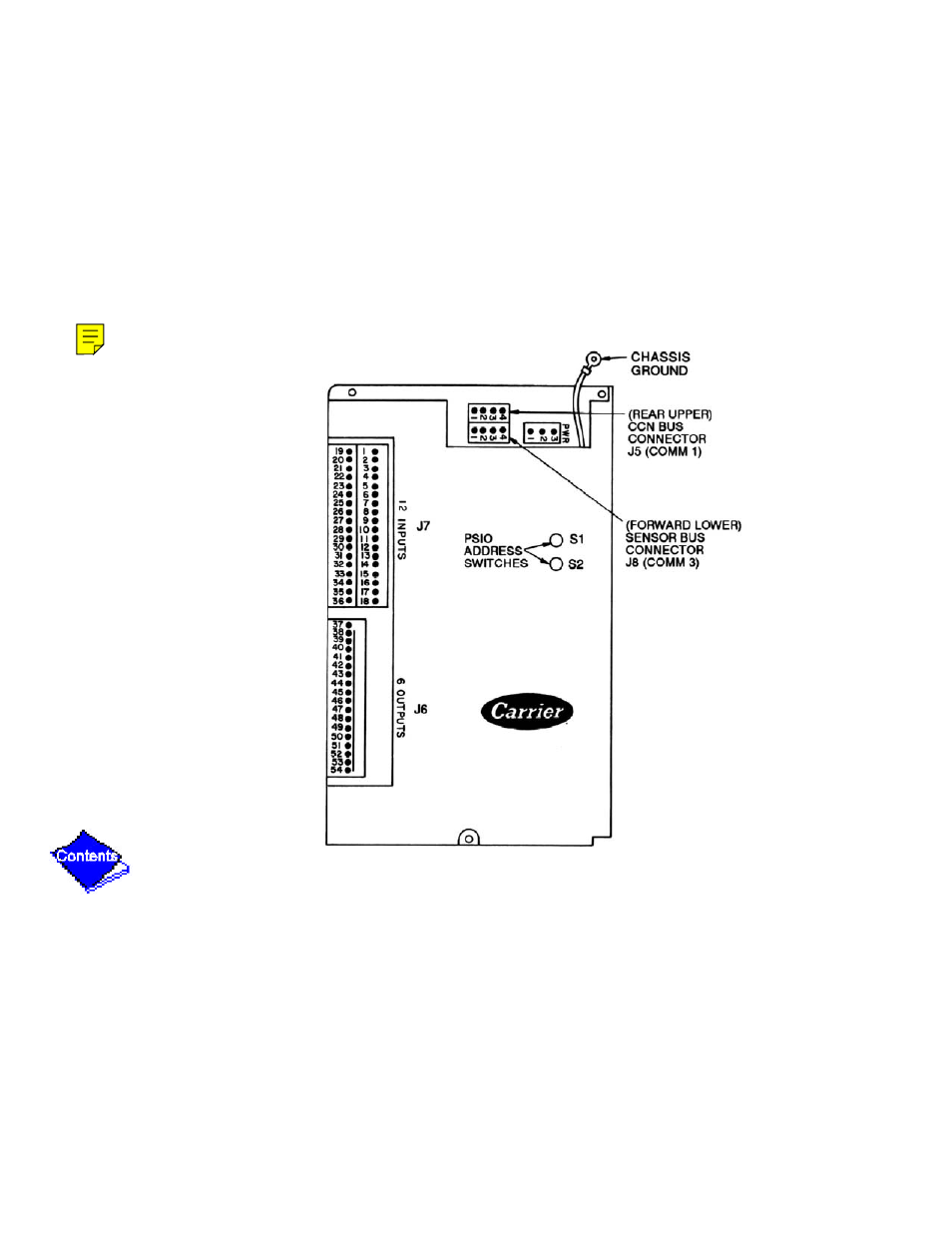 Figure 51 — processor (psio) module, Figure 51, Click here for figure 51 — processor (psio) module | Carrier 17/19EX User Manual | Page 408 / 437