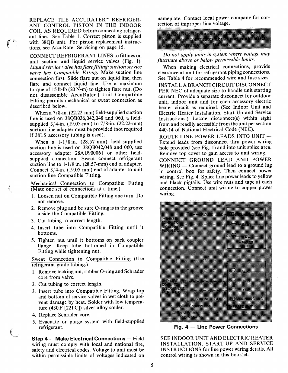 Carrier 38QB User Manual | Page 5 / 20