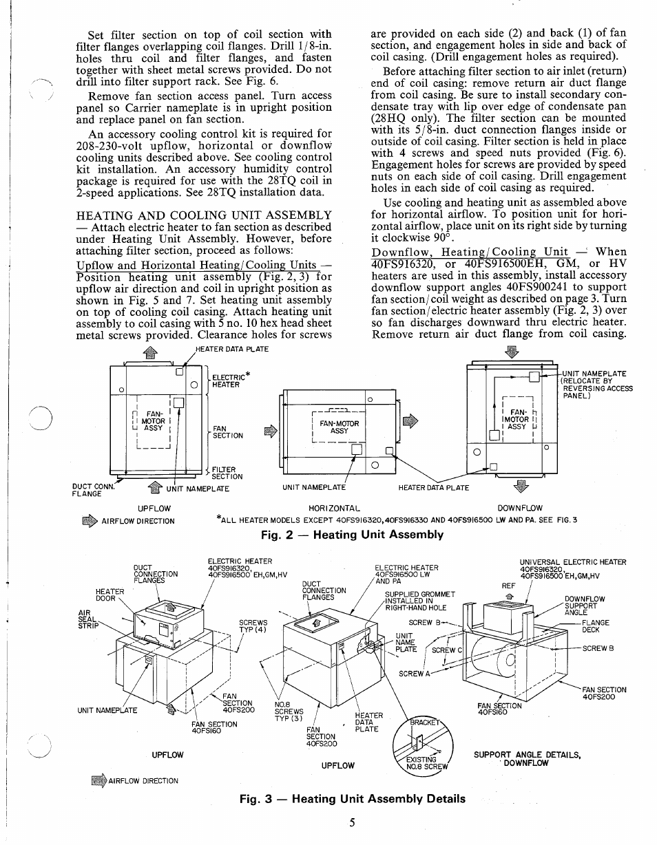 Carrier 40FS User Manual | Page 5 / 18