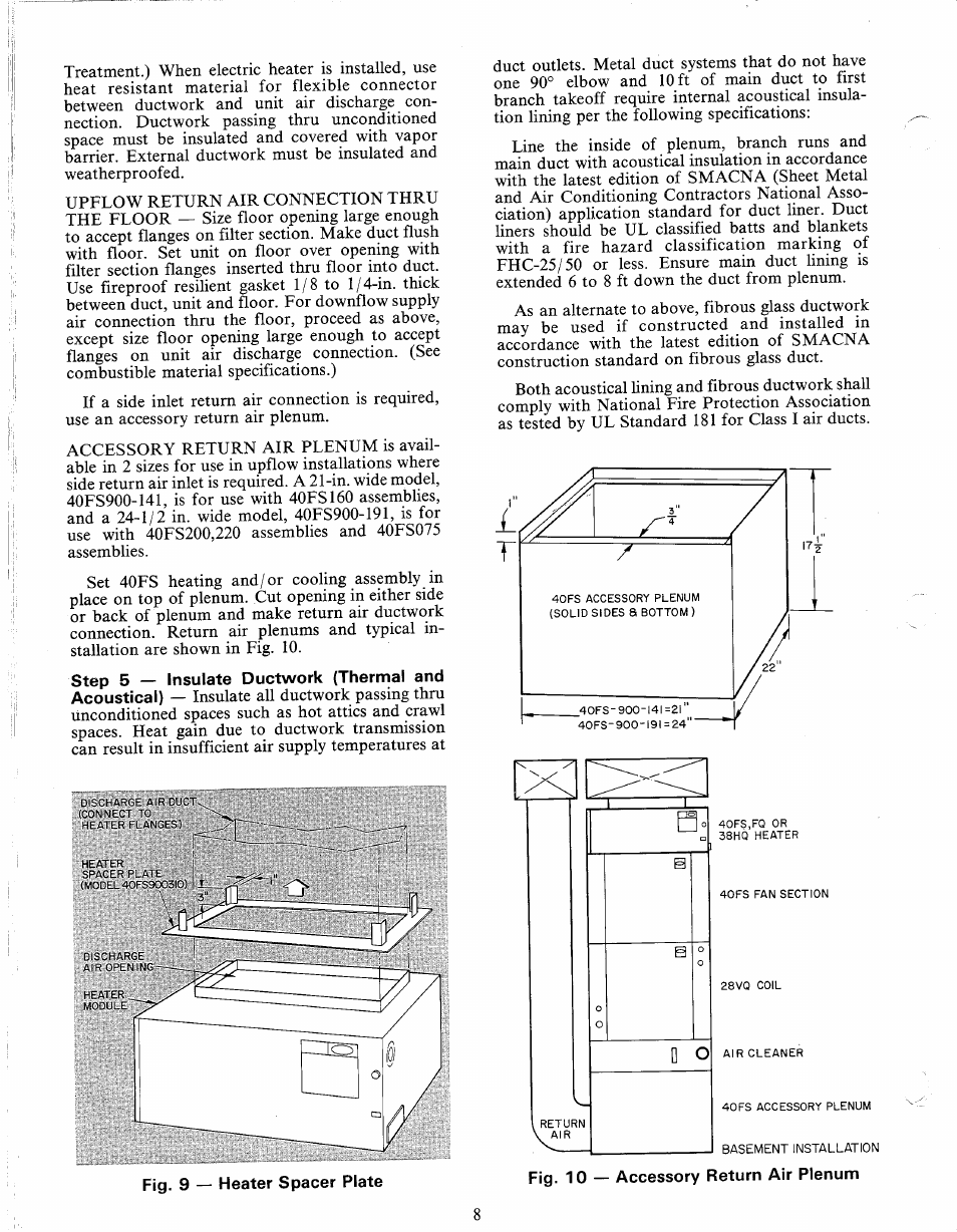 Carrier 40FS User Manual | Page 8 / 18