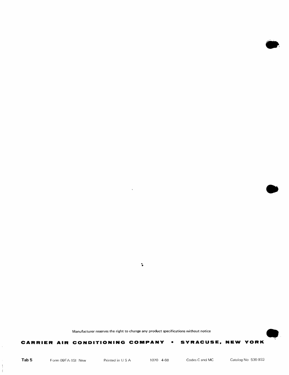 Carrier 09FA User Manual | Page 4 / 4