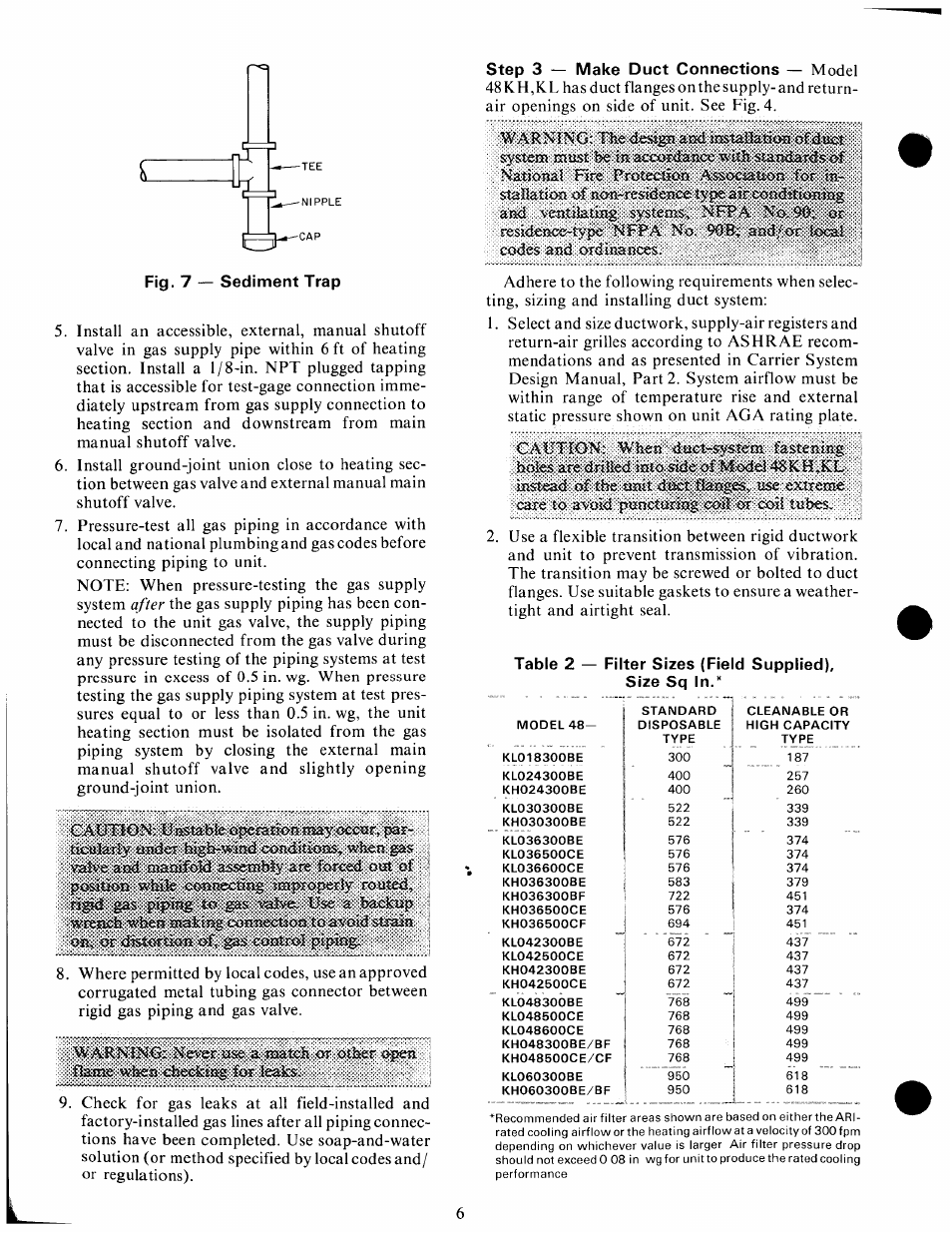 Carrier 48KH User Manual | Page 6 / 24