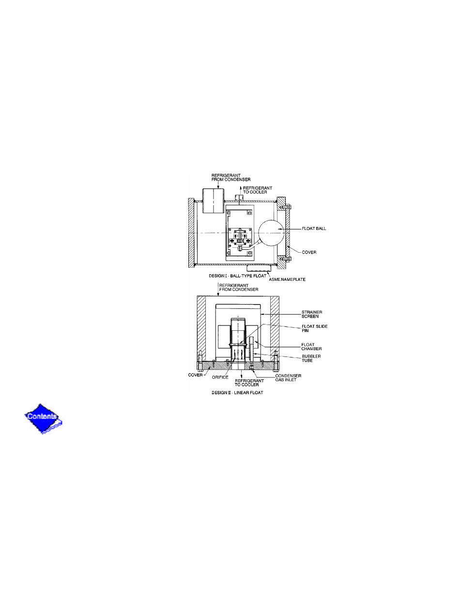 Figure 39 — 19xl float valve designs, Figure 39 | Carrier 19XL User Manual | Page 358 / 392