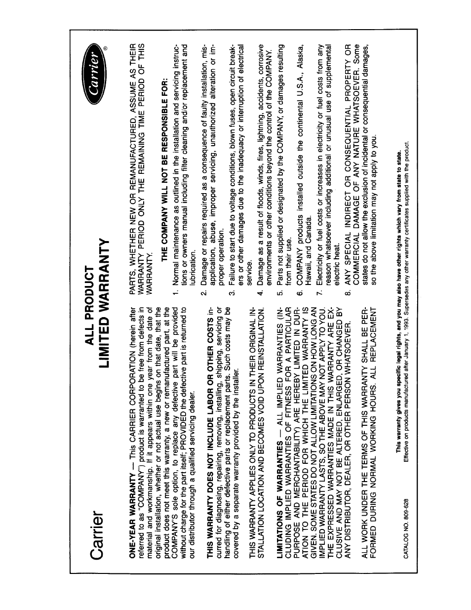 Carrier 33CS250-01 User Manual | Page 7 / 8