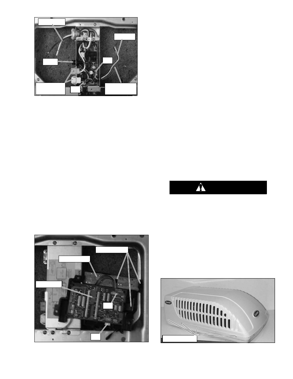Caution | Carrier T--298 User Manual | Page 29 / 49