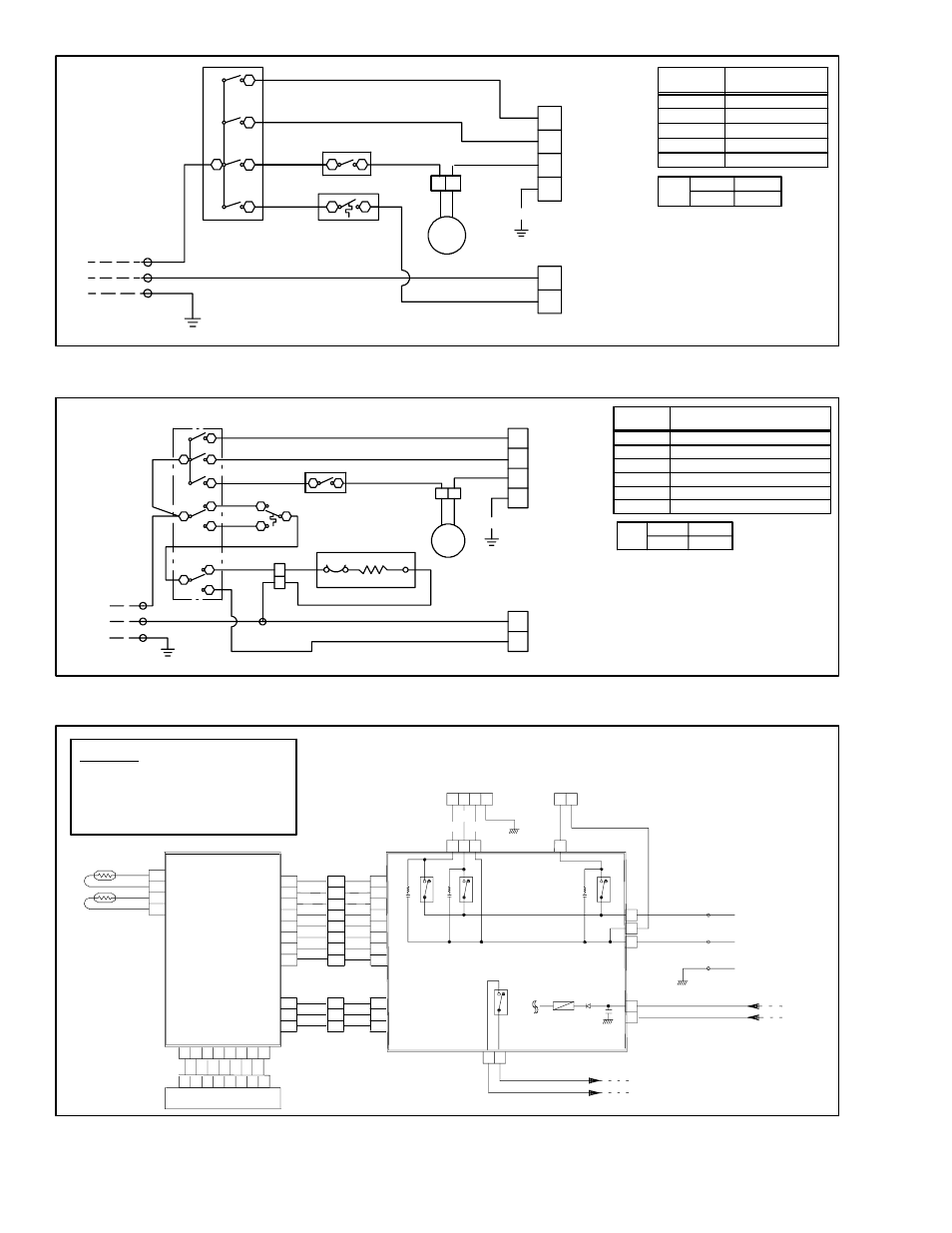 Legend, T 4-2, Figure 4 ceiling unit schematic -- cooling only | Figure 4 ceiling unit schematic -- heat/cool, Control pcb ass’y, Figure 4 ceiling unit, standard -- ducted, 4p 2p, Sw it asw | Carrier T--298 User Manual | Page 44 / 49