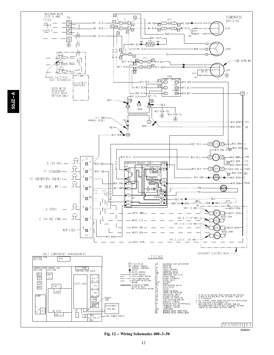 Carrier 50JZ-A User Manual | Page 12 / 24