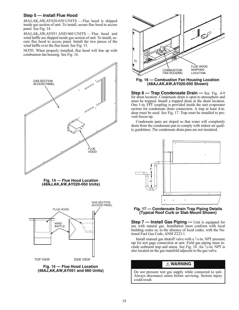 Carrier WEATHERMAKER 48AJ User Manual | Page 19 / 36