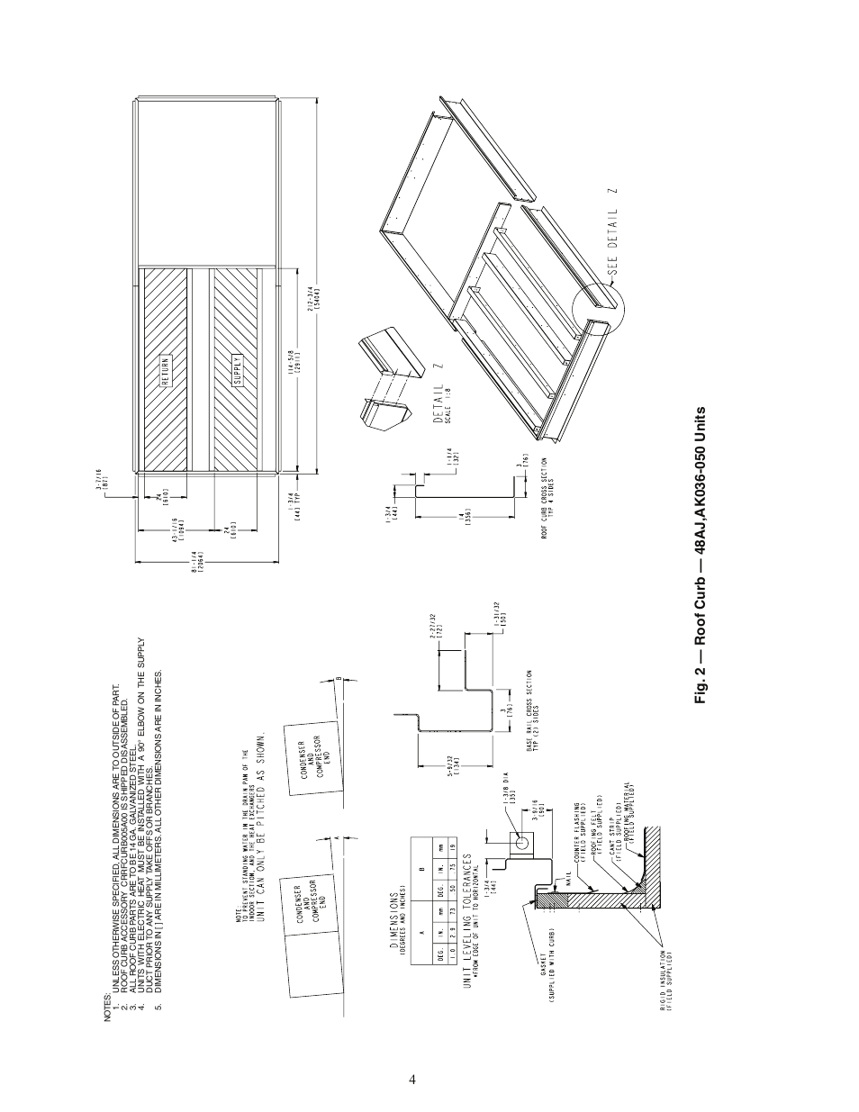 Carrier WEATHERMAKER 48AJ User Manual | Page 4 / 36