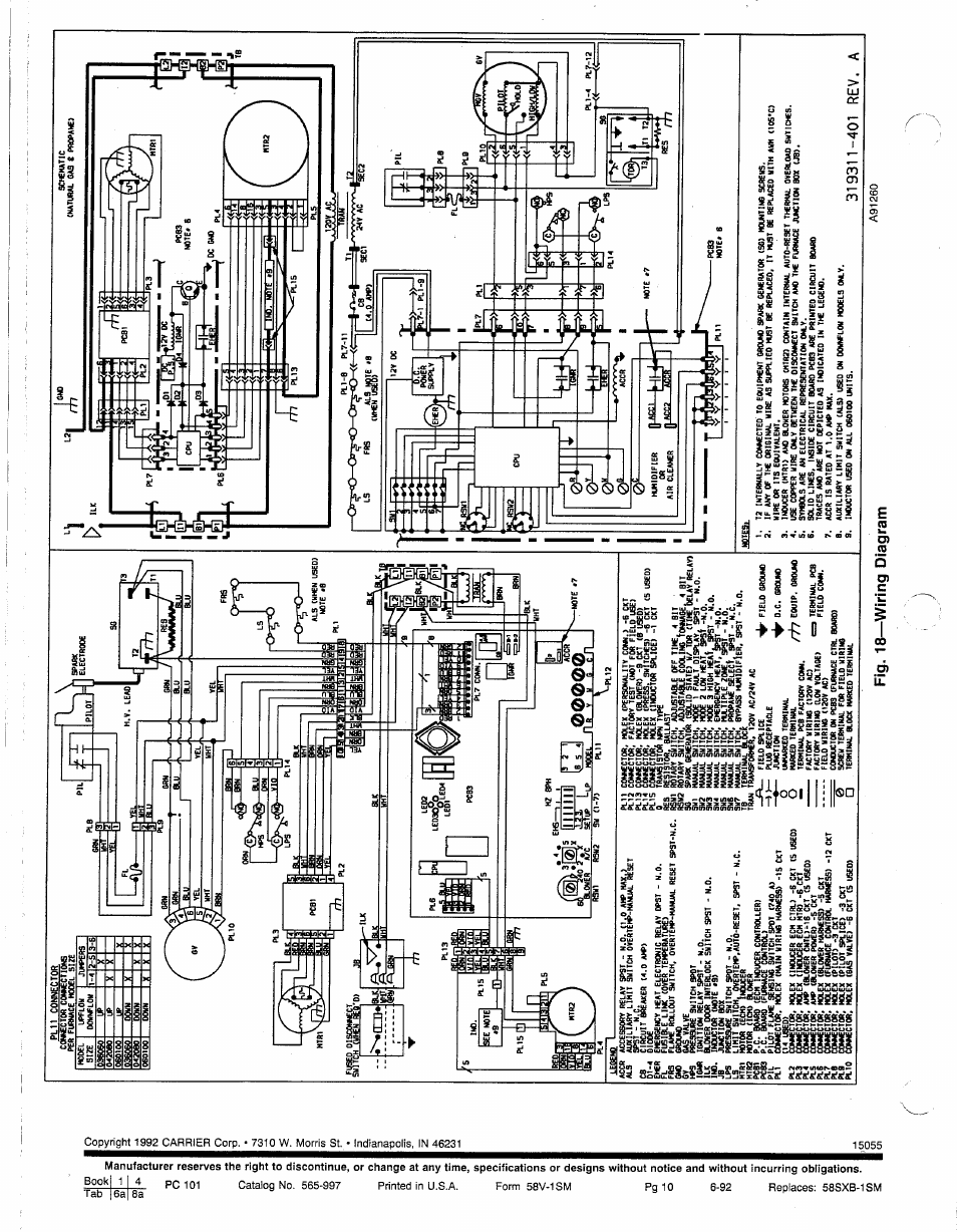 Carrier 58VCA User Manual | Page 10 / 10
