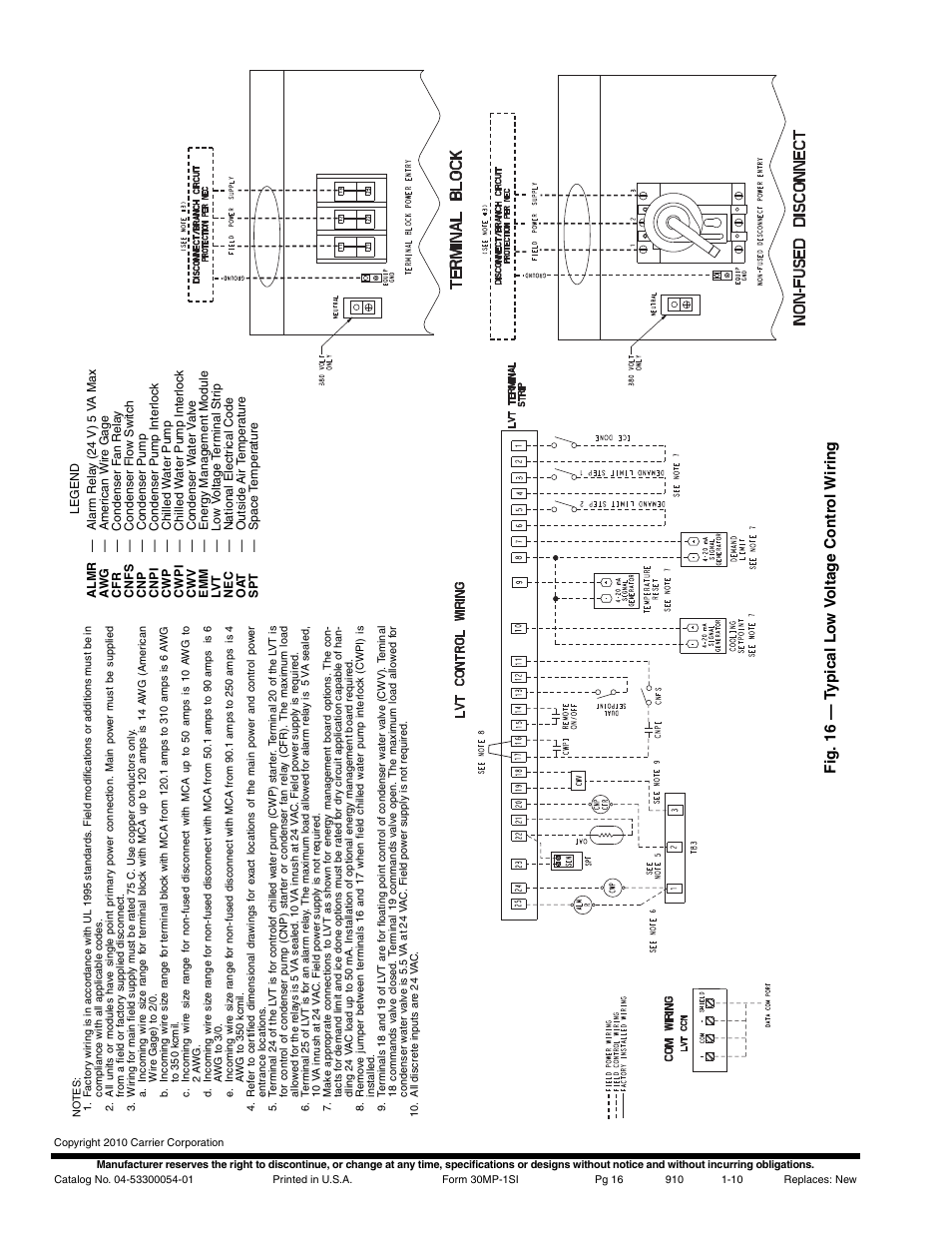Carrier AQUASNAP 30MPA User Manual | Page 16 / 16