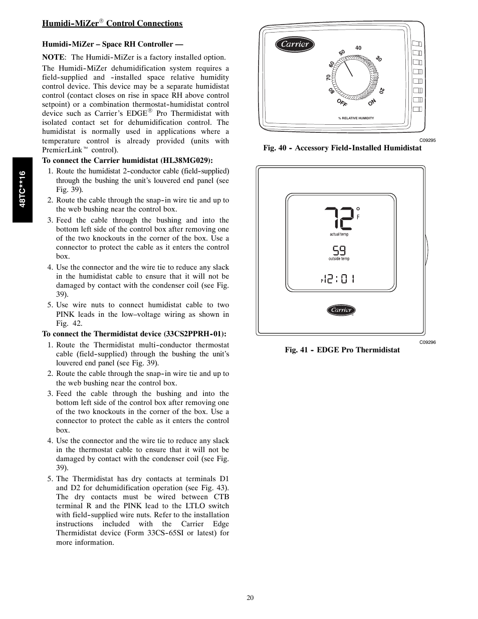 Carrier 48TC**16 User Manual | Page 20 / 48