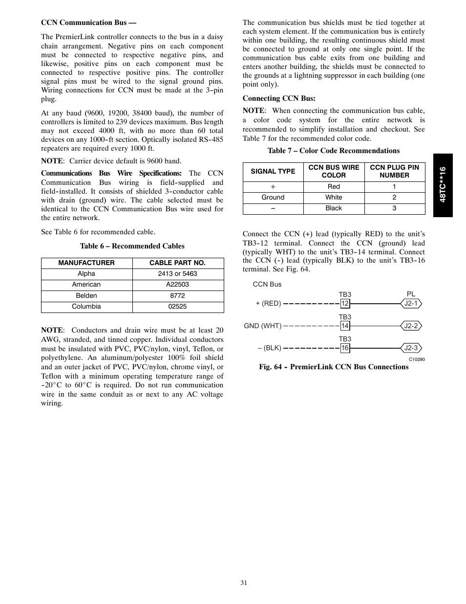 Carrier 48TC**16 User Manual | Page 31 / 48
