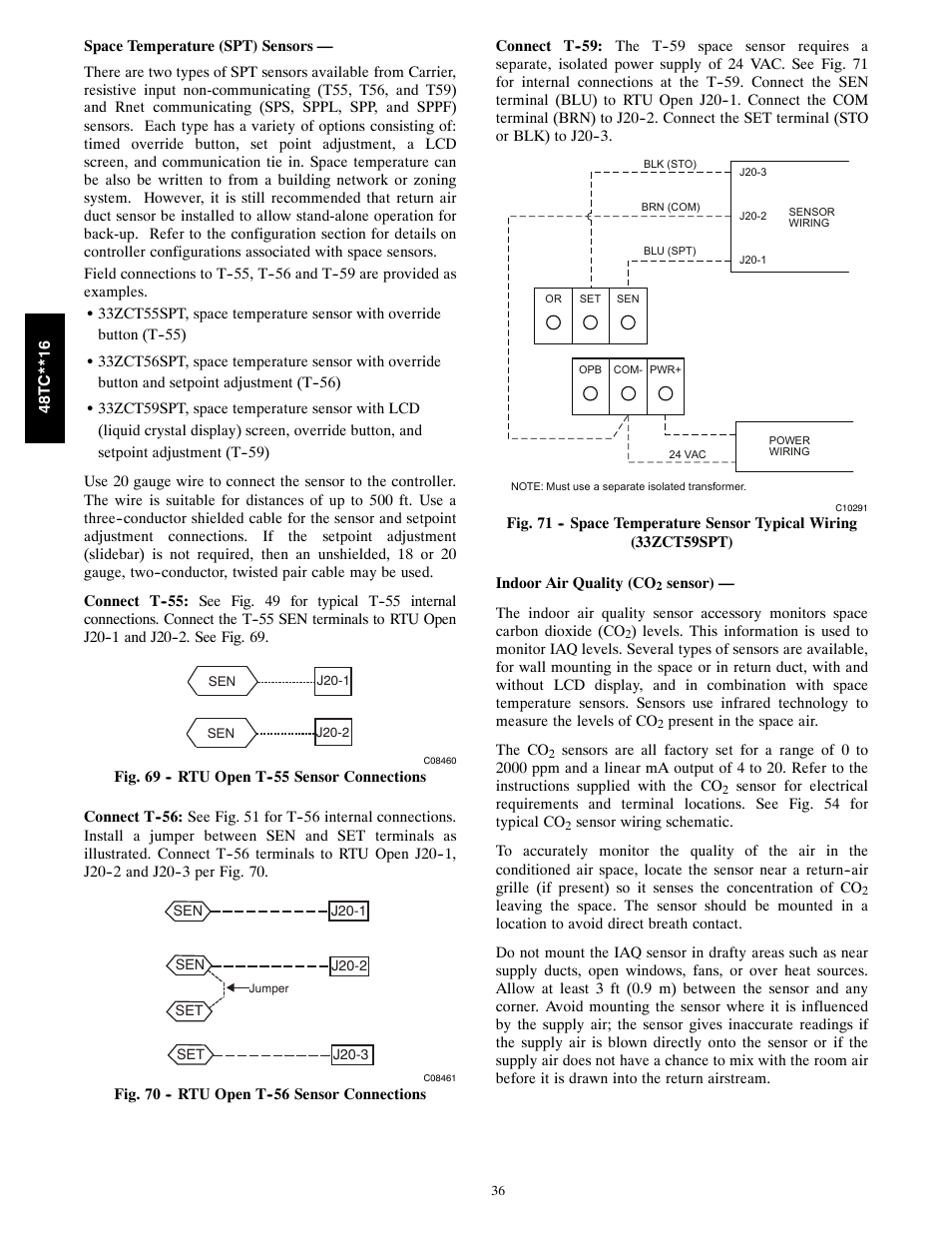Carrier 48TC**16 User Manual | Page 36 / 48