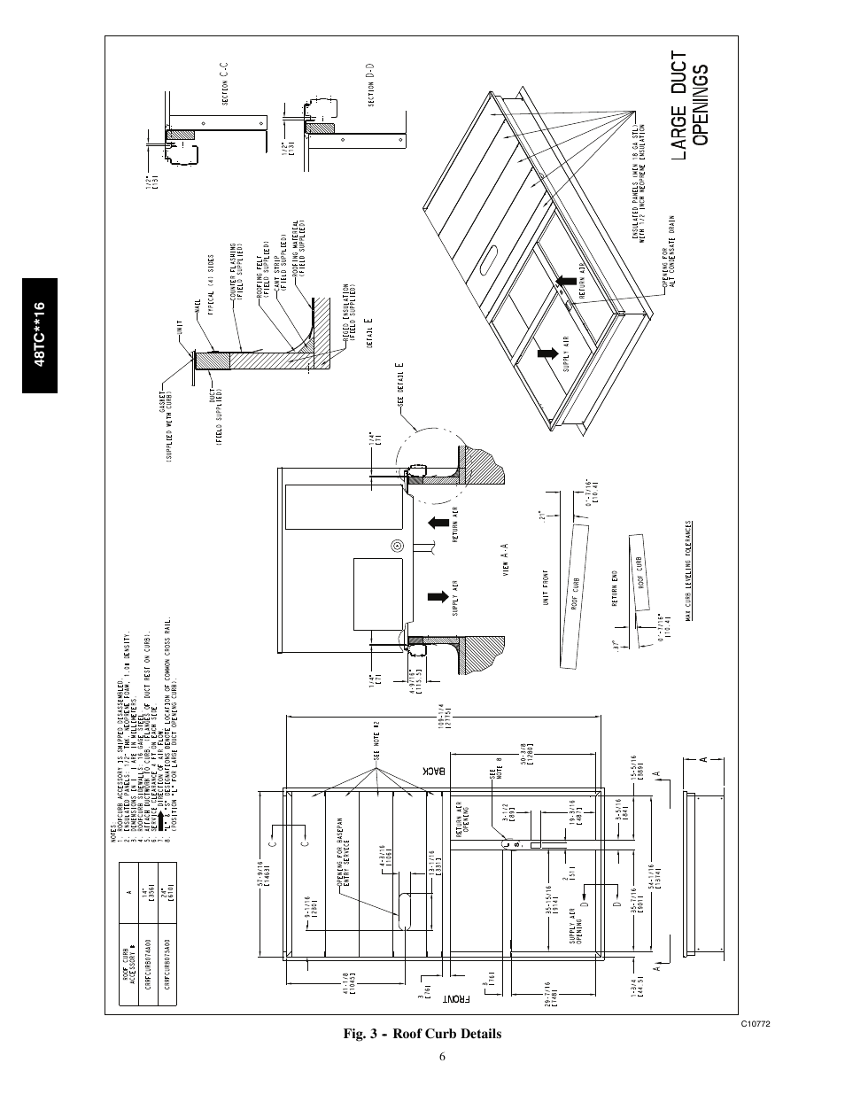 Carrier 48TC**16 User Manual | Page 6 / 48