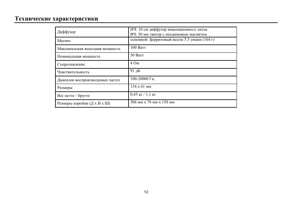 Hyundai H-CSB402 User Manual | Page 12 / 12