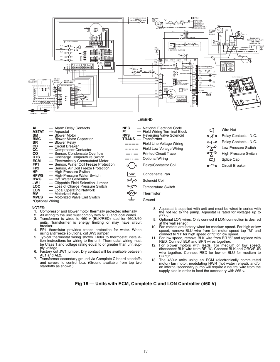 Carrier AQUAZONE PSV User Manual | Page 17 / 68