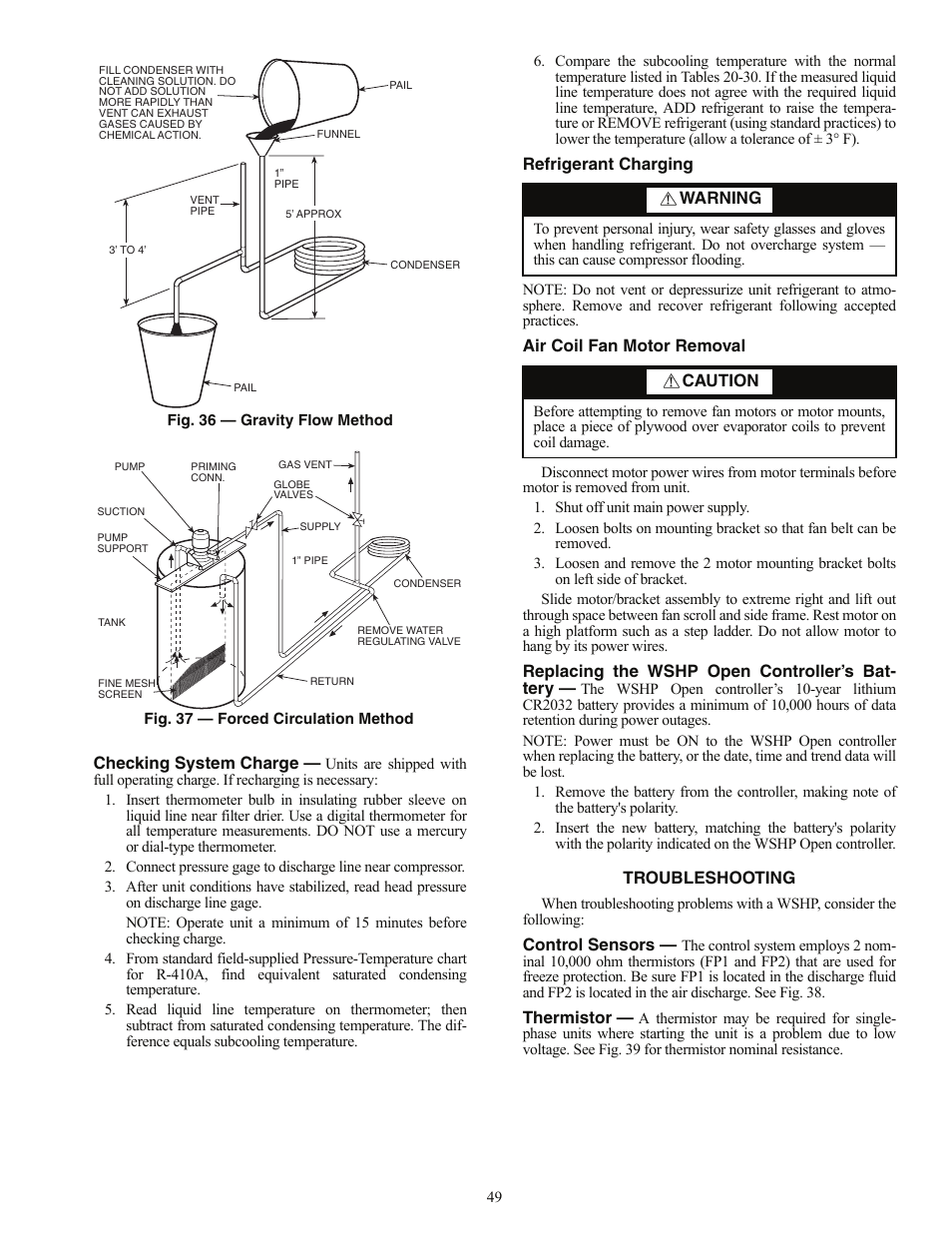 Carrier AQUAZONE PSV User Manual | Page 49 / 68