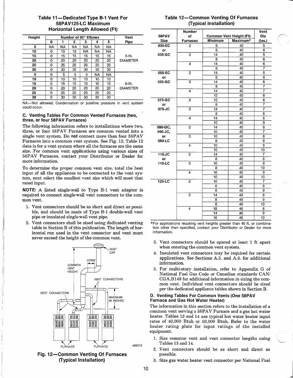 Carrier 58PAV User Manual | Page 10 / 16