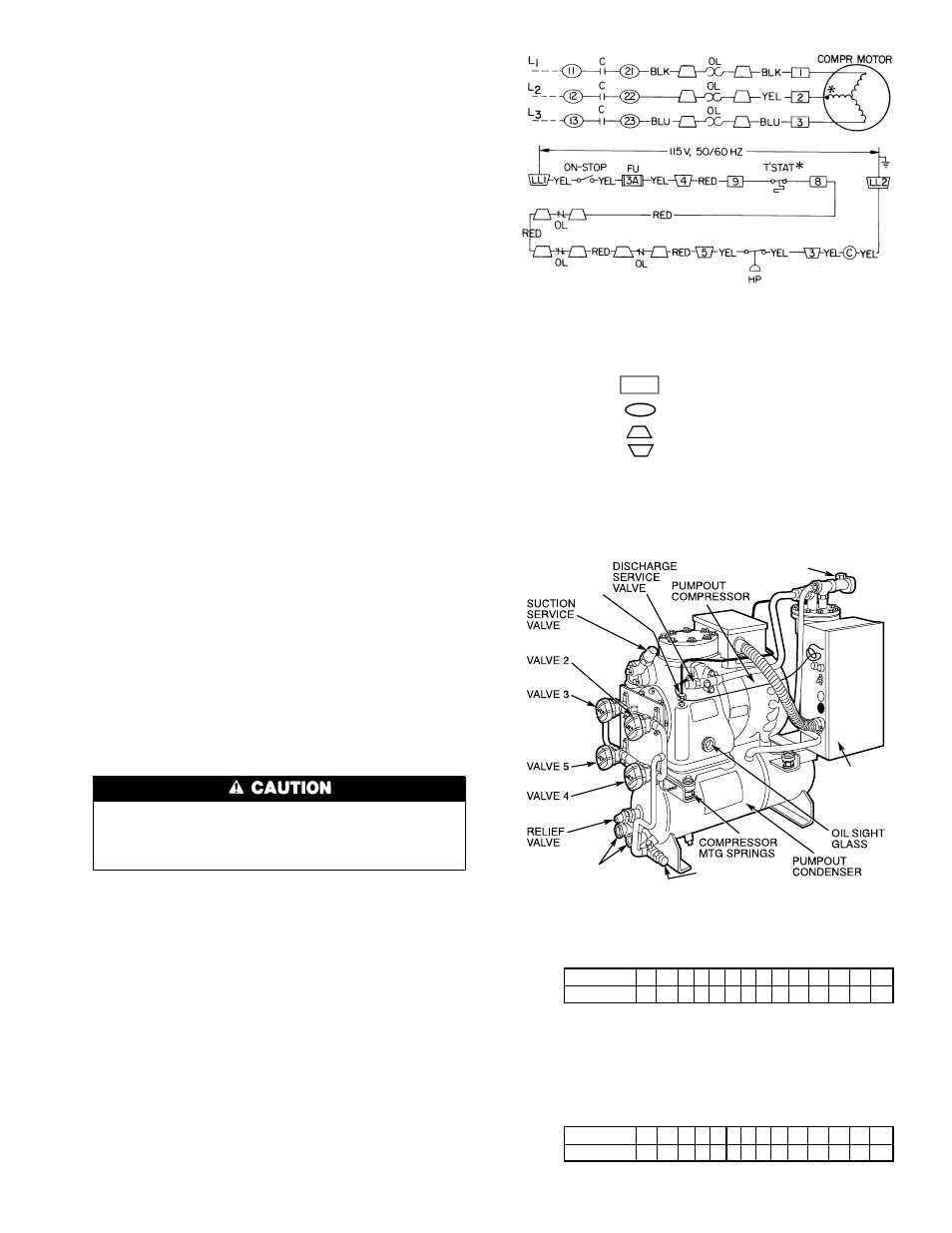 Operating the optional pumpout compressor, Chillers with pumpout storage tanks | Carrier 19XL User Manual | Page 59 / 100