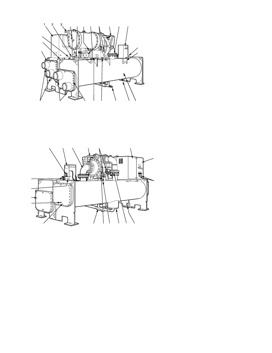 Fig. 2b — typical 19xl components — design ii | Carrier 19XL User Manual | Page 7 / 100