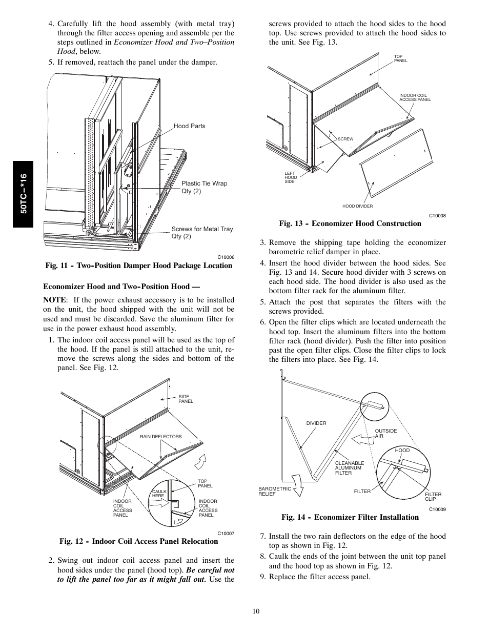 Carrier 50TC User Manual | Page 10 / 48